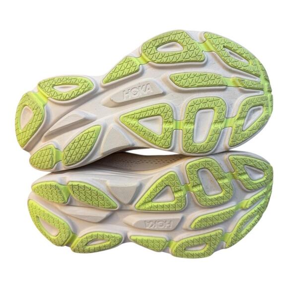 Hoka One One Bondi VIII Running Shoe Women size 8.5 Cream Vanilla - Picture 6 of 9